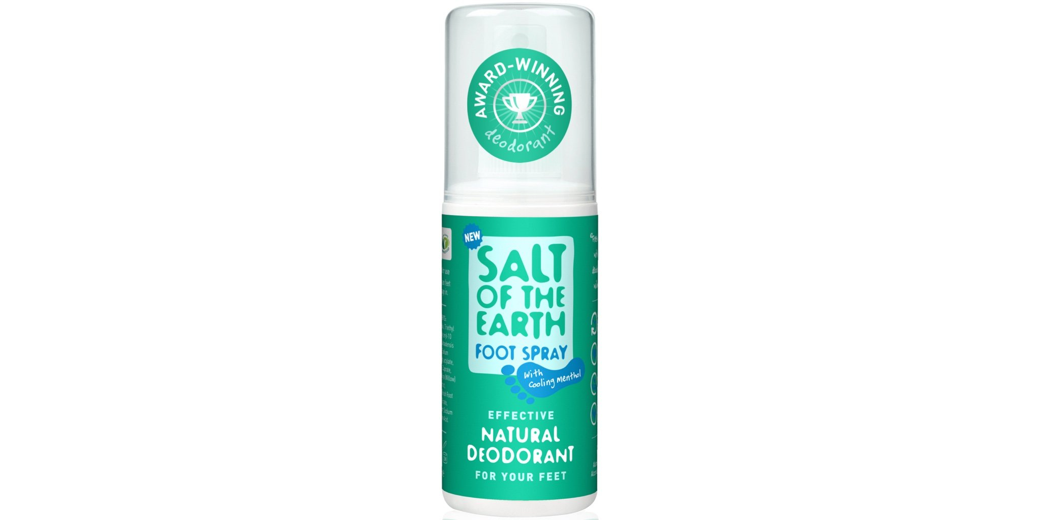 SALT OF THE EARTH FOOT SPRAY DEODORANT 100ML