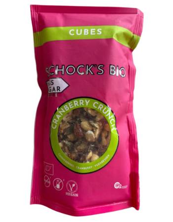 SHOCKS BIO CRANBERRY CRUNCH CUBES 90G