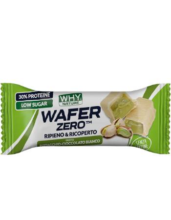 WHY NATURE WAFER ZERO WHITE CHOCOLATE PISTACCHIO 35G