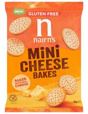 NAIRNS GLUTEN FREE MINI CHEESE BAKES 45G