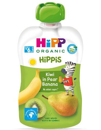 HIPP HIPPIS KIWI IN PEAR & BANANA 100G