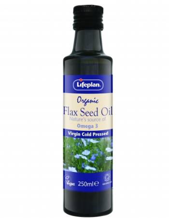 LIFEPLAN ORGANIC FLAXSEED OIL 250ML