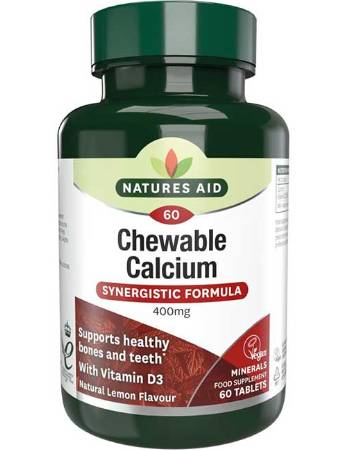 NATURES AID CALCIUM 400MG