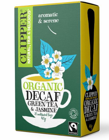 CLIPPER DECAF JASMINE WITH GREEN TEA 20 BAGS