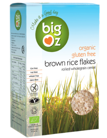 BIG OZ BROWN RICE FLAKES