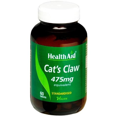 HEALTH AID CAT'S CLAW 475MG 60 TABLETS