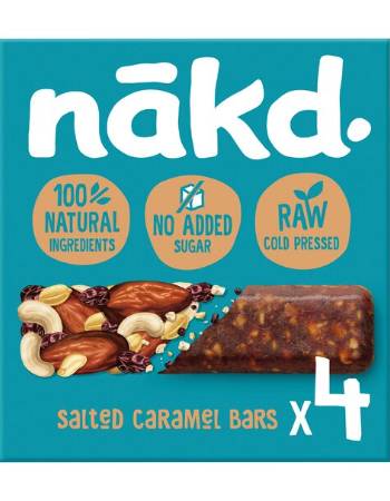NAKD | Fruit & Nut Bar - Natural Wholefood; Gluten, Wheat & Dairy Free |  Cocoa Delight, Pack of (4) Bars