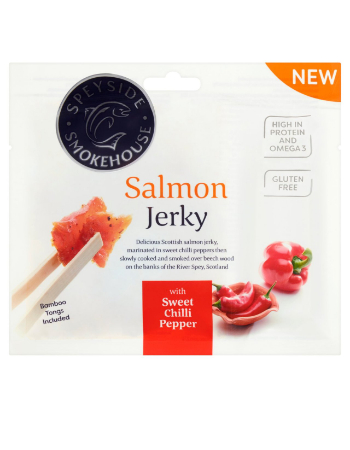 SPEYSIDE SALMON JERKY SWEET CHILLI 30G