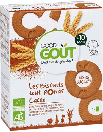 GOOD GOUT ALL ROUND CACOA BISCUIT 80G