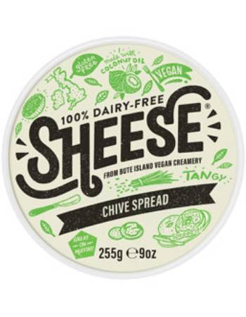 SHEESE SPREAD CREAMY CHIVES 255G
