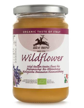 ALCE NERO WILD FLOWER HONEY 400G