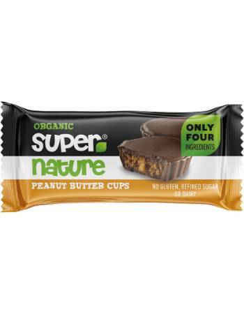 SUPER NATURE CHOCOLATE PEANUTBUTTER CUP 40G