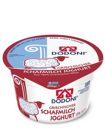 DODONI SHEEP YOGHURT (6% FAT) 170G