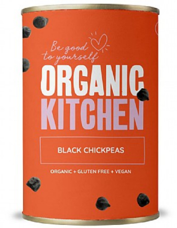 ORGANIC KITCHEN BLACK CHICKPEAS 400G