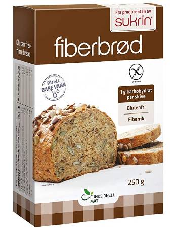 SUKRIN FIBRE BREAD MIX 250G