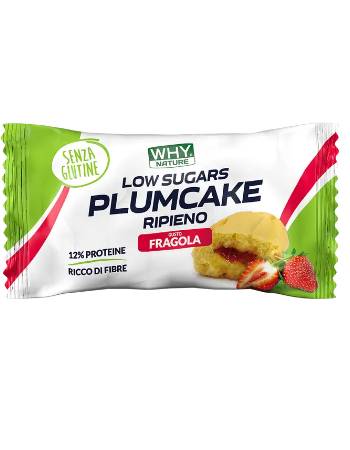 WHY NATURE PLUMCAKE WITH STRAWBERRY FILLING 50G