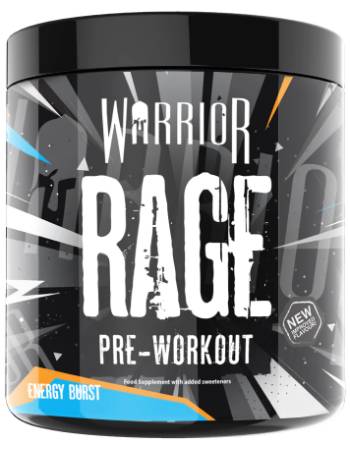 WARRIOR RAGE PRE WORKOUT ENERGY BURST 392G