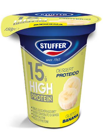 STUFFER PROTEIN DESSERT BANANA 150G | CHILLED