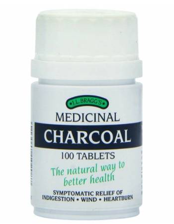 J.L.BRAGGS CHARCOAL 50 CAPSULES