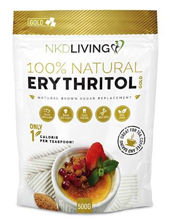 NKD LIVING BROWN ERYTHRITOL 500G