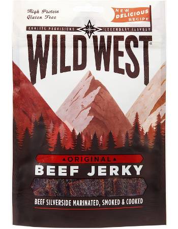 WILD WEST ORIGINAL BEEF JERKY 60G