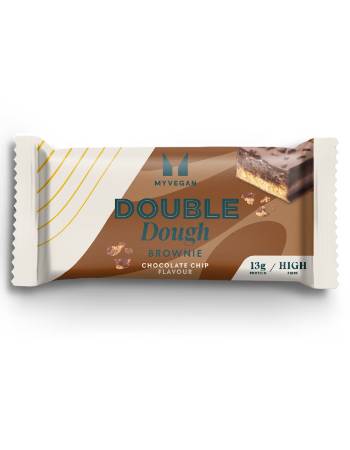 MYVEGAN DOUBLE DOUGH BROWNIE 60G | CHOC CHIP