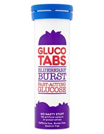 GLUCO TABS BLUEBERRY BURST 10 TABLETS