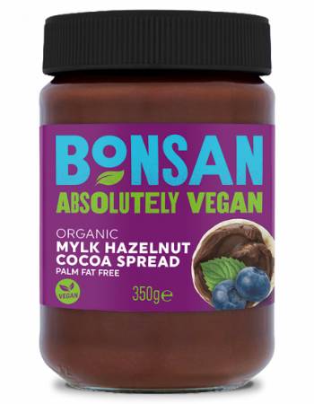 BONSAN MYLK HAZELNUT COCOA SPREAD 350G