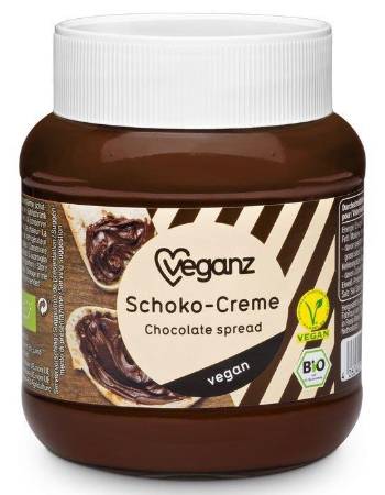 VEGANZ ORGANIC CHOCOLATE SPREAD 400G