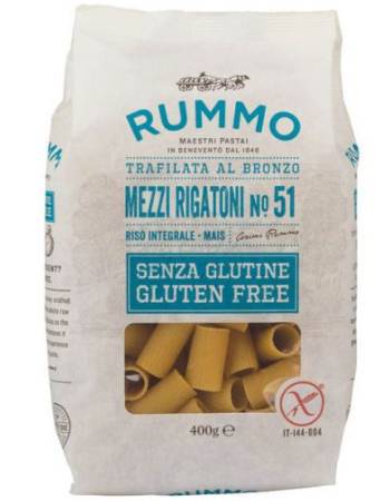 RUMMO PASTA MEZZI RIGATONI 400G