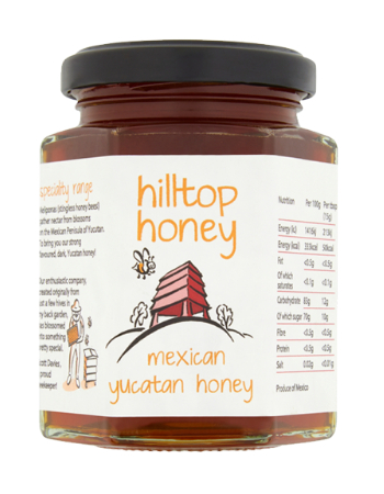 HILLTOP HONEY RAW YUCATAN HONEY 227G