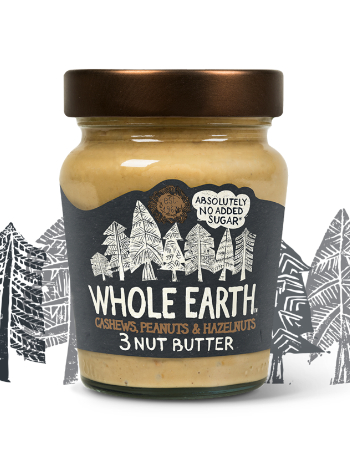 WHOLE EARTH 3 NUT BUTTER 227G