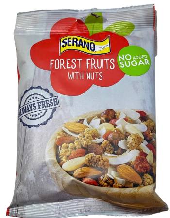 SERANO FOREST FRUITS WITH NUTS 150G