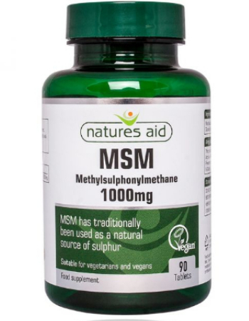 NATURES AID MSM 1000MG (90 TABLETS)