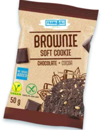 FRANK & OLI BROWNIE SOFT COOKIE 50G