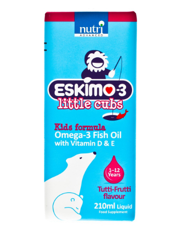 ESKIMO 3 KIDS OMEGA TUTTI FRUTTI 210ML