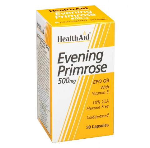 HEALTH AID EVENING PRIMROSE 500MG 30 CAPSULES