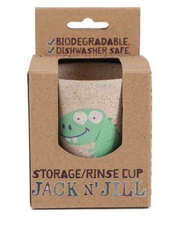 JACK N' JILL RINSE CUP - DINO