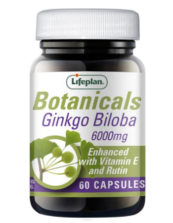 LIFEPLAN GINKGO BILOBA (60 CAPSULES)