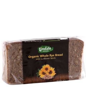 LINDALE WHOLE RYEBREAD SUNFLOWER 500G