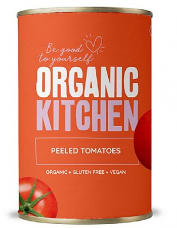 ORGANIC KITCHEN PEELED TOMATO 400G