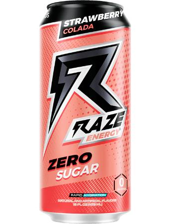 RAZE ENERGY STRAWBERRY COLADA 473ML (ENERGY DRINK)