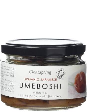CLEARSPRING JAPANESE UMEBOSHI PLUMS 200G