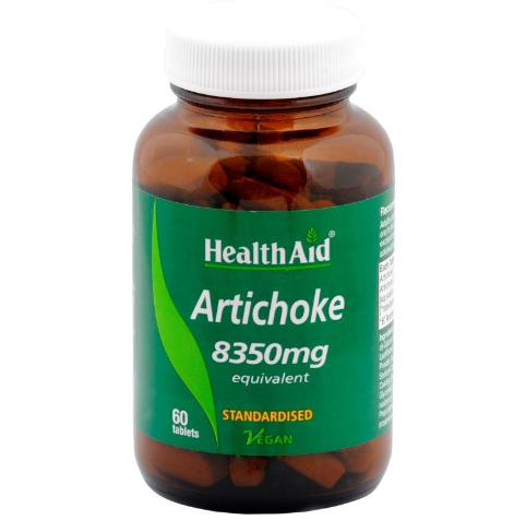 HEALTH AID ARTICHOKE 8350MG 60 TABLETS