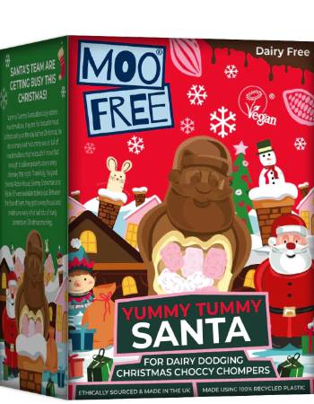 MOO FREE YUMMY TUMMY SANTA 100G