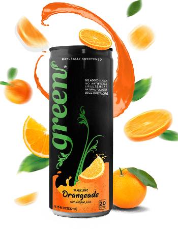 GREEN ORANGEAID 330ML