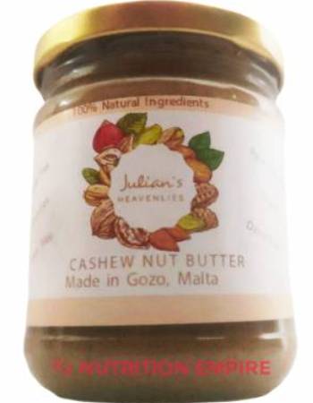 JULIAN'S HEAVENLIES CASHEW BUTTER 200G