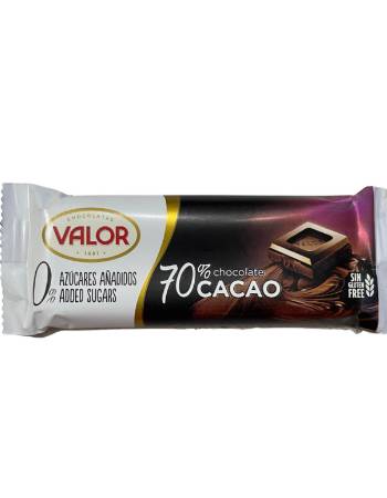 VALOR 70% CACAO BAR 35G