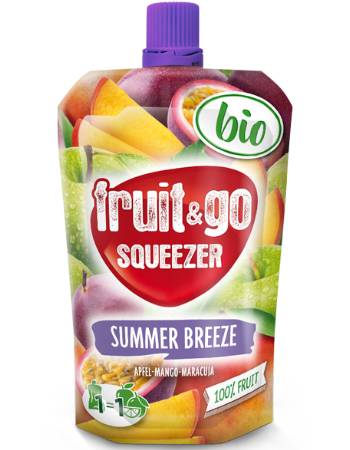 FRUIT & GO BIO SUMMER BREEZE 100G | APPLE MANGO AND PASSION FRUIT
