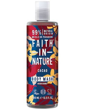FAITH IN NATURE CACAO BODY WASH 400ML